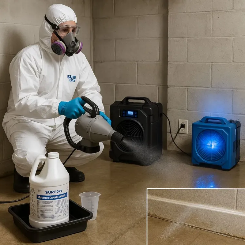 Sanitization and Odor Removal process in Fairfield County, CT