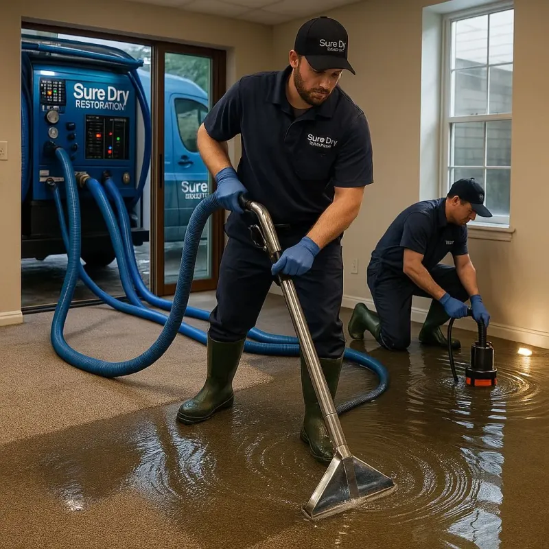 Water Extraction and Removal process in Fairfield County, CT